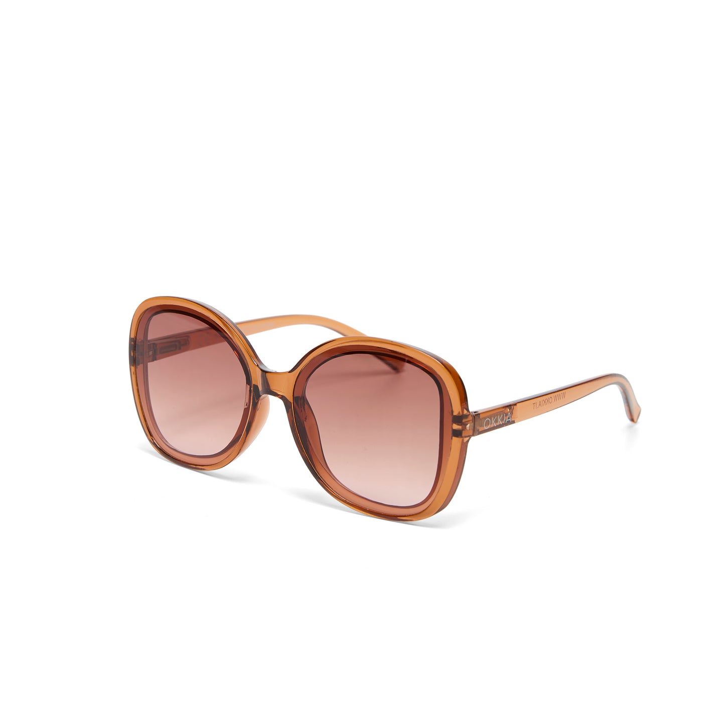 ANNA TRANSPARENT BROWN