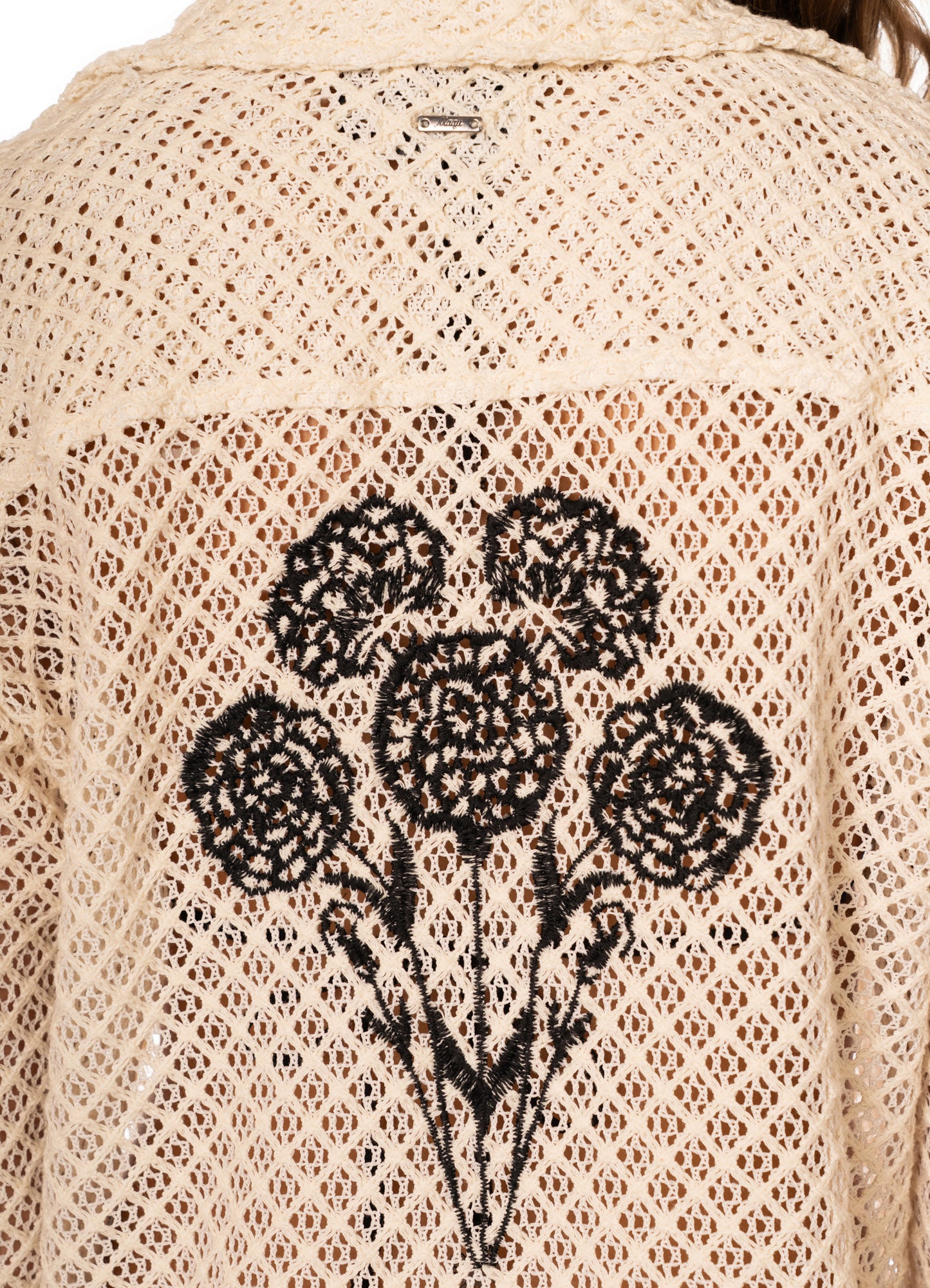 Monochrome Bloom Lunia Long Shirt