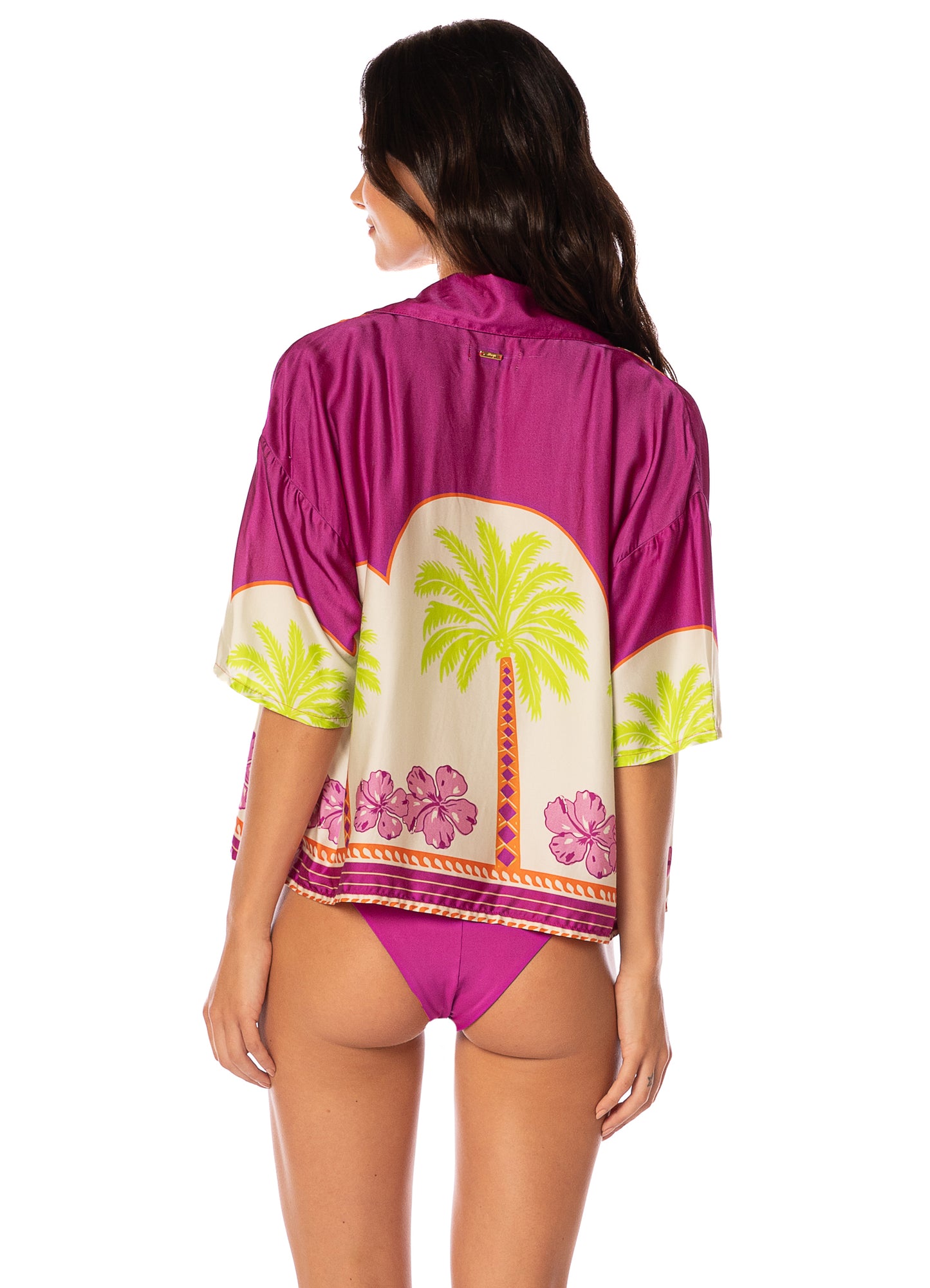 MOROCCAN PALM OCTAVIA SHIRT