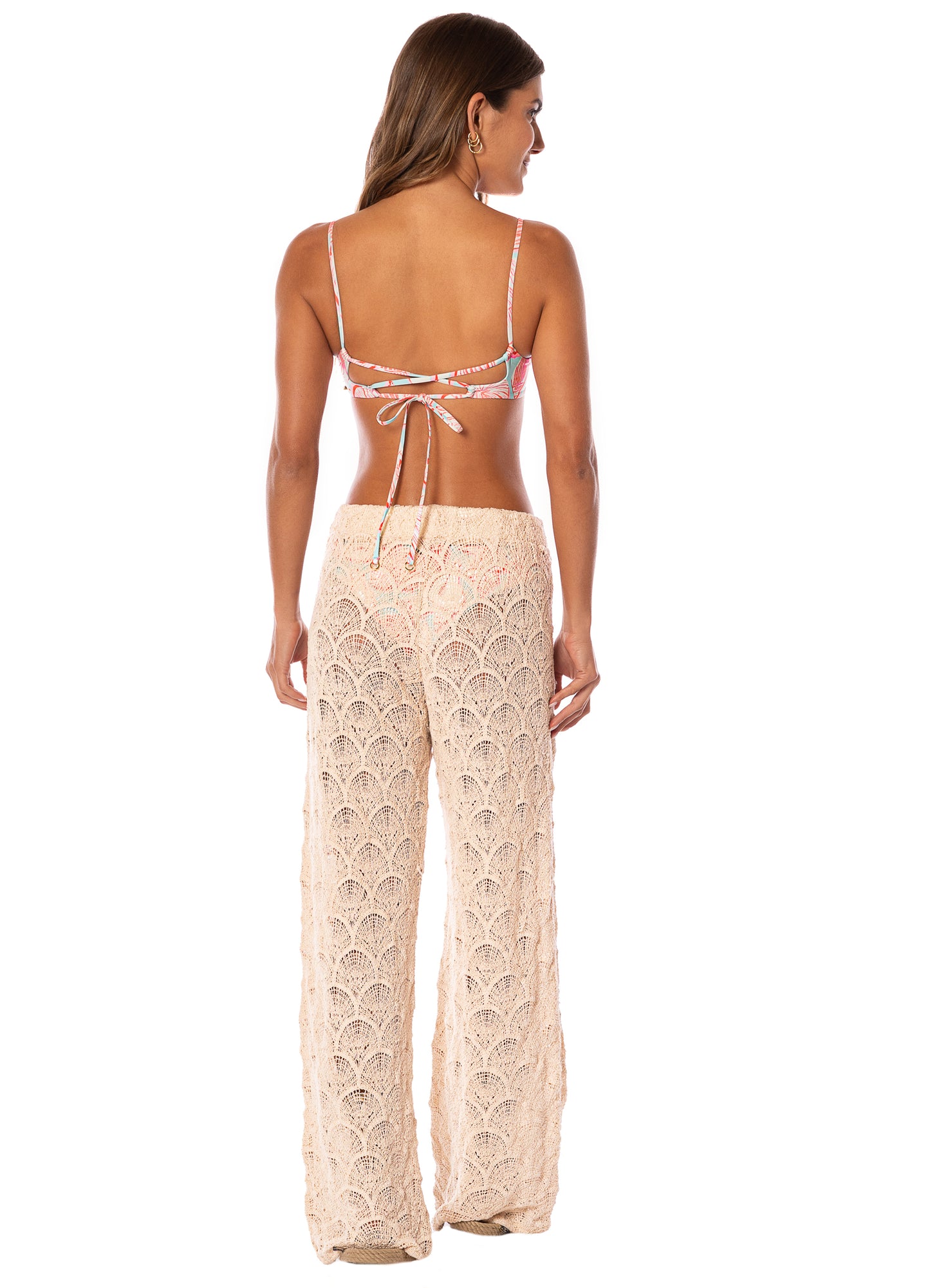WAVY SHELL NELLIE PANTS
