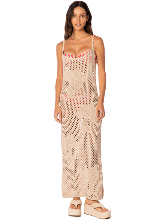 BEIGE BREEZE ENCORE DRESS