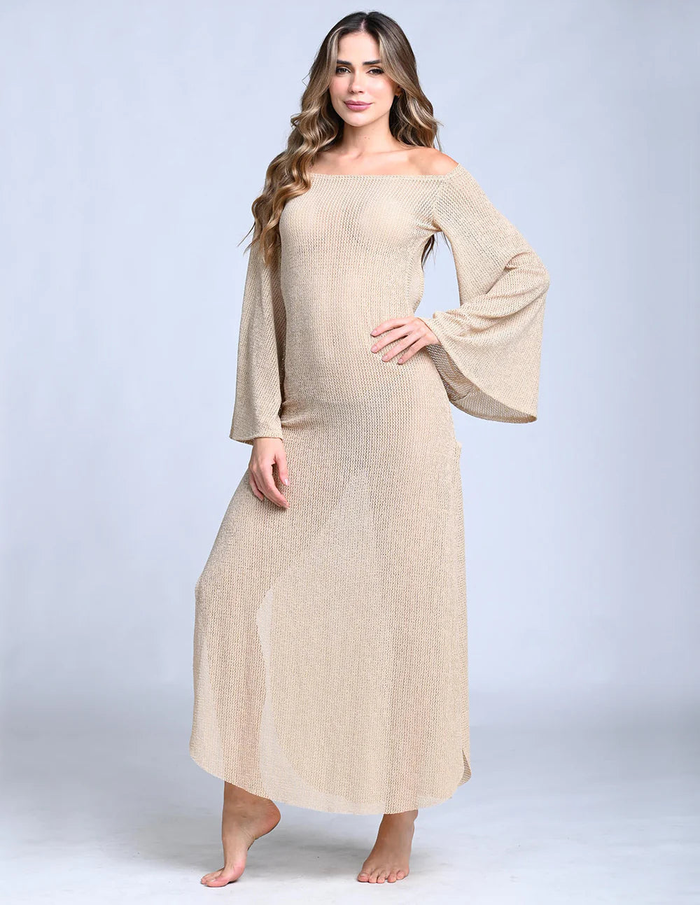 JOURNEY DRESS SAND