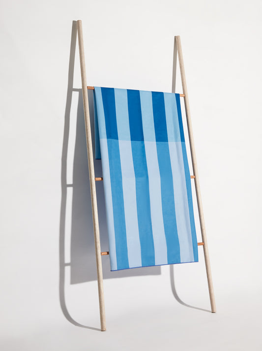 Beach towel blue